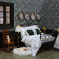 Iland Originality Dollhouse Wallpaper 39 * 15.7 Inch, Dollhouse Accessories On 1:12 Scale Or 1:6 Scale (Flower Path)