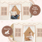 Senodeer Kids Play Tent Indoor: With Mat, Tassel Garland, Star Lights - Gray Girl Tent Playhouse For Toddlers Kids Toys For Boy Girl Birthday Gift For Kids