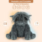 SuzziPals Highland Cow Plush - Heatable & Coolable, Lavender Scented, Black Polyester Stuffed Animal for Stress Relief
