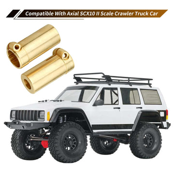 FriHobby 26.3g Upgraded Brass Rear Axle Lock Out Heavy Duty Counterweights for Axial SCX10 II 1/10 RC Crawler Upgrades Replaceme