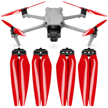 Master Airscrew Stealth Propellers for DJI Air 3 - Red, 4 pcs