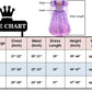 Lingway Toys Luxury Girls Princess Dress Up Costumes,Rapunzel Cosplay Dress With Tiara Style C 5-6Years
