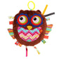 Atorse Baby Kids Pram Handbell Stroller Hanging Plush Toys Brown Owl