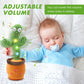FAYOUCZ Updated Volume Adjustable Dancing Talking Cactus Toy for Baby Toddler, Mimicking Repeating Singing Interactive Cactus To