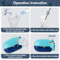 Lehoo Castle Bath Toys, Singing Bath Bubble Maker For Baby, Automatic Bubbles Machine Blower For Bathtub, Shower Bathtub Toys For Toddlers Boys Girls