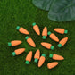 Realistic Carrot Shaped Erasers Set: 30 Pieces of Vegetable Rubber Erasers for Kids, Ideal for Fun Classroom and Party Favors