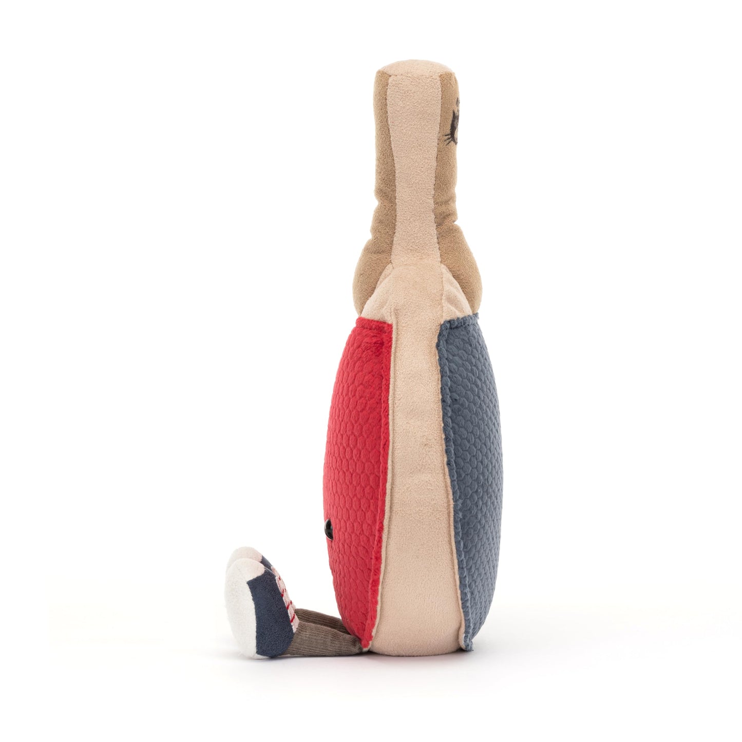 Jellycat Amuseables Table Tennis Paddle Toy - 11" Plush Gift for Sports Fans, Polyester, Table Tennis Color, Model 670983152647