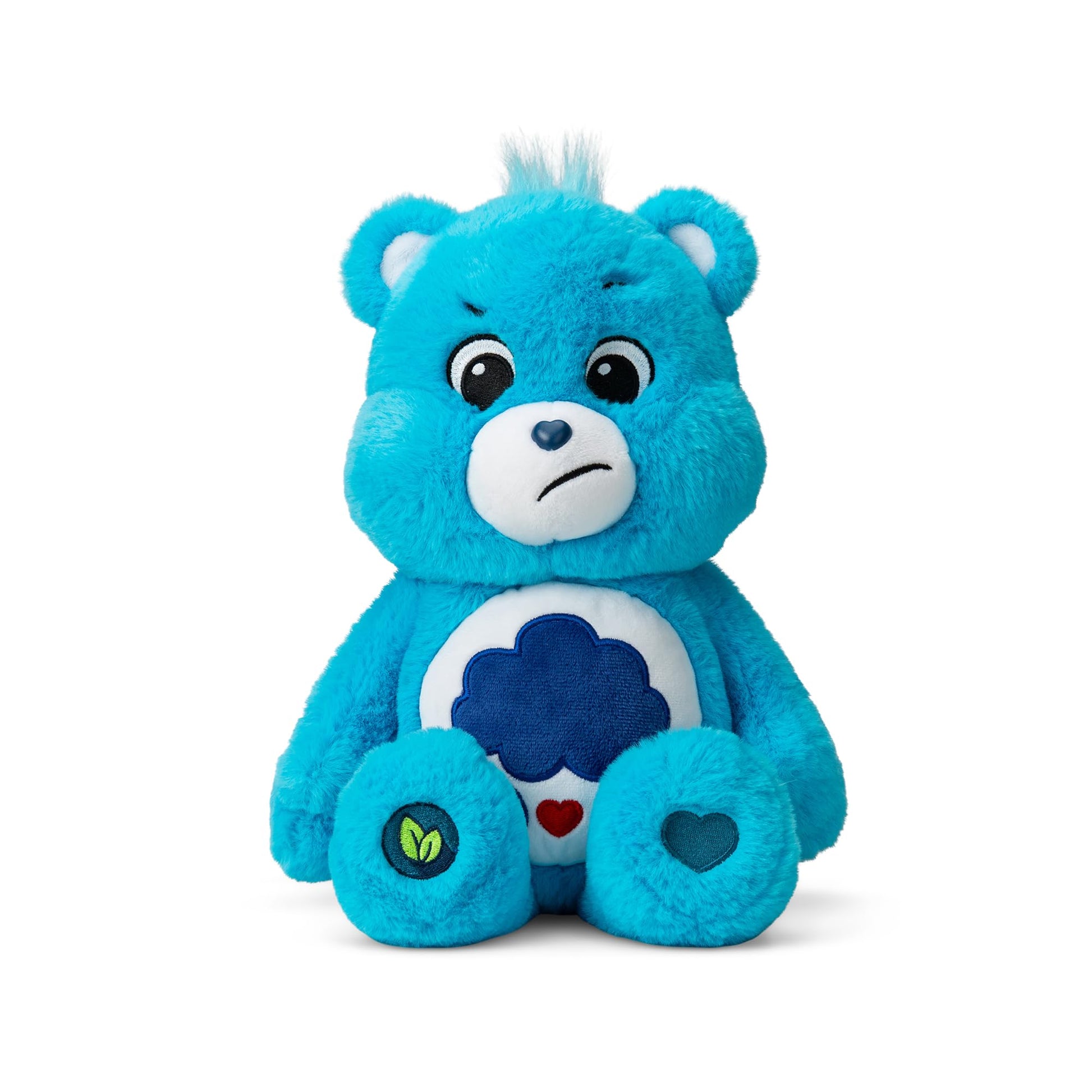 Care Bears 14    Grumpy Bear - Blue Plushie For Ages 4+ - Perfect Stuffed Animal Holiday, Birthday Gift, Super Soft And Cuddly -