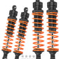 ARRCat Big Bore RC Shock for Slash 4WD 4x4 Upgrades Parts, 1/10 Stampede 4WD 4x4,Hoss 4WD 4x4,Rustler 4WD 4x4,4PCS Aluminum Full
