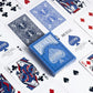 Bicycle Euchre Playing Card Deck - 9 Through Ace - Double Deck, Blue