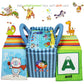 TEYTOY Baby Toy Zoo Series - 26pcs Soft Alphabet Cards, Medium, Multi-color, Polyester with Cloth Bag for Kids 0+ Years