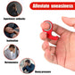 2Pcs Key Chain Spinner Toys 0.67' Inner Diameter With 2Pcs Key Rings, Finger Fidget Keychain Key Ring Spinner Toy Gifts For Kids Adults Finger Exercising Anxiety Relief (Black, Red)