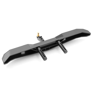 KYX Racing Alloy Rear Bumper w/LED Lights Upgrades Parts Accessories for 1/10 RC Crawler Car Axial SCX10 III AXI03007 SCX10.3