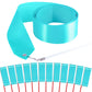 Hiunicorn 12Pcs Mint Green Dance Ribbons For Kids Rhythmic Gymnastics Birthday Party Favors Decoration, Ribbon Baton Twirling Sticks Silks Streamers Wands For Girls