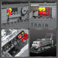 Reobrix BR15000 Train Building Block Set 66803  Collectible Electric Locomotive Display  Creative Model for Train Fans  Gift for mature-themeds Boys 14+(2053PCS)