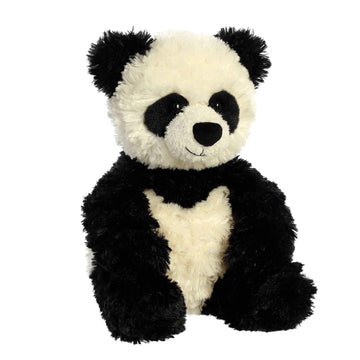 Aurora® Snuggly Tubbie Wubbies™ Panda Stuffed Animal - Comforting Companion - Imaginative Play - Black 12 Inches