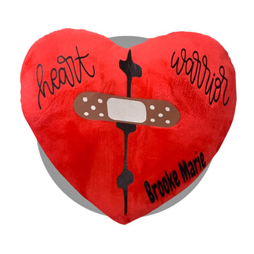 Heart Surgery Pillow For After Heart Surgery - Personalized With Name & Gift Message - Heart Surgery Recovery Gifts - Pillow For