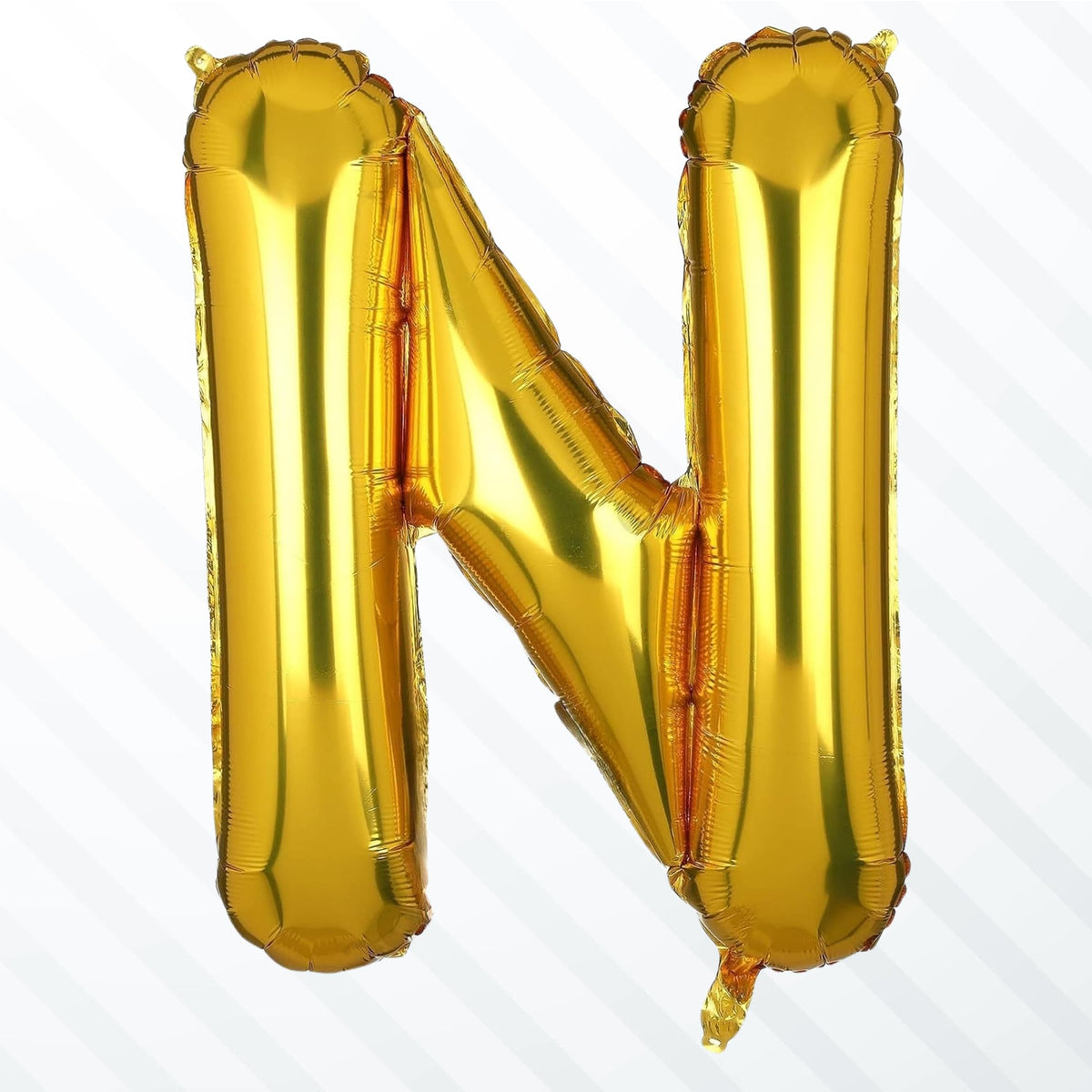 Flyloons Gold N Alphabets Letter Foil Balloons Perfect for Birthday Decoration Items, Anniversary, Bachelorette, Wedding, Farewe