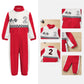 Imekis Second Birthday Outfit Boy: Race Car 2Nd Birthday Outfit Girl Two Year Old Cake Smash Outfits Toddler Baby Fall Winter Long Sleeve Jumpsuit Construction Party Photoshoot Red 2 18-24 Months