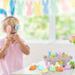 12 Pcs Easter Toys Pull Back Cars Toy Carrot Cars Driven By Rabbit Friction Powered Animal Cars Vehicles Plastic Go Back And For