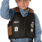 M & F Western Kids' Bull Rider Play Vest 2-10 Years, Black, Large