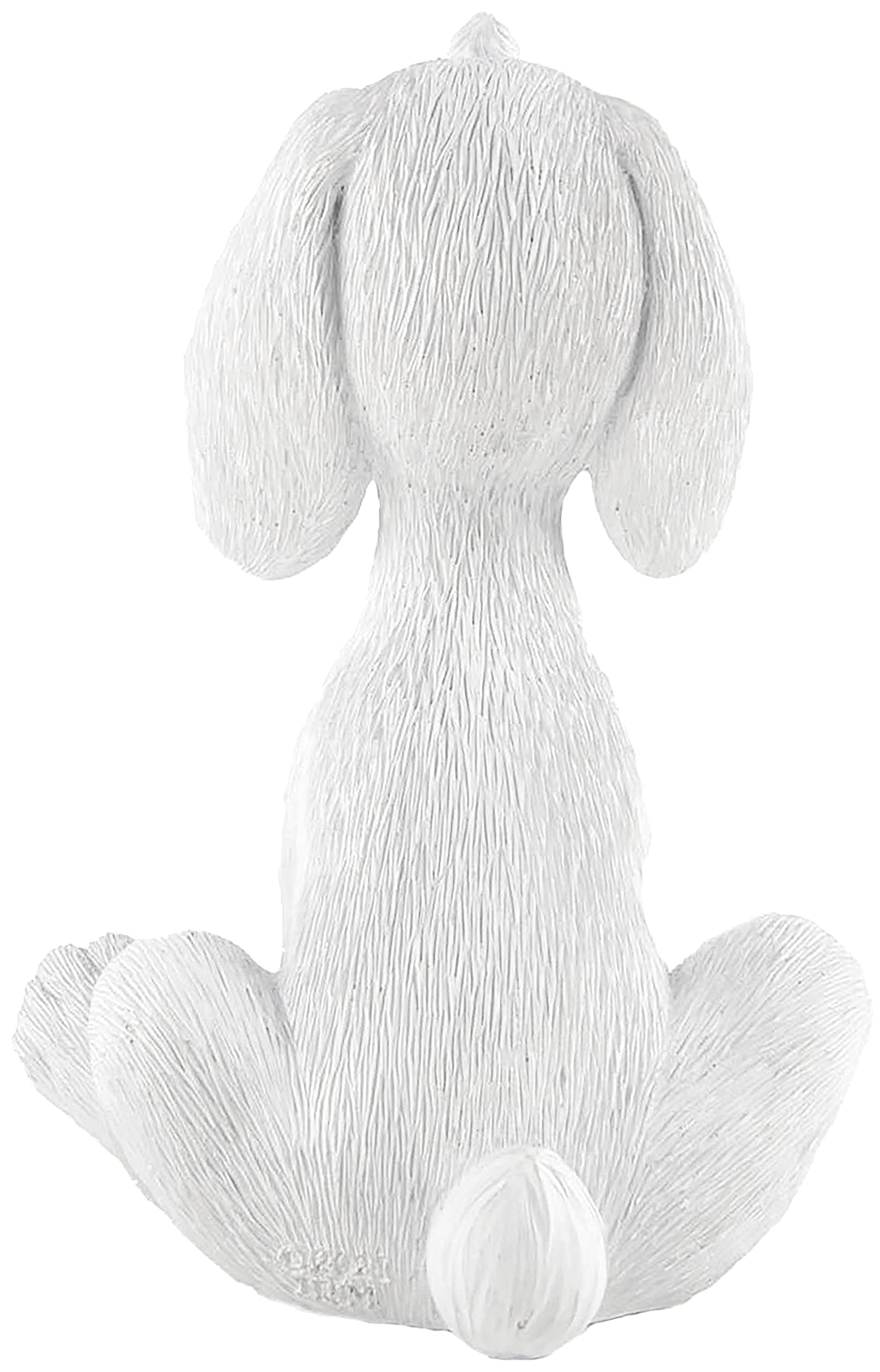 Whimsical White Bunny Rabbit Figurine Cute Collectible - Happy Bunny Collection - Cute Bunny Gifts, Gifts For Bunny Lovers, Bunn