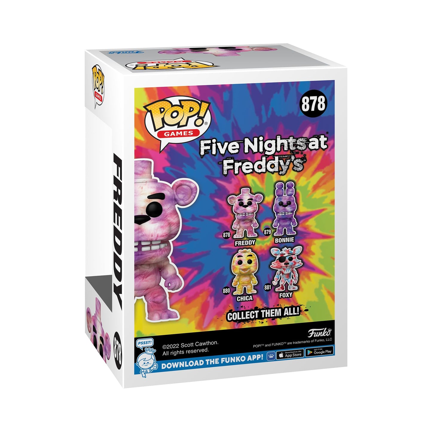 Funko Pop! Games: Five Nights At Freddy'S, Tie Dye - Freddy