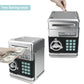Cabhuti Piggy Bank Electronic Mini Atm For Kids Toy, Safe Money Saving Box Coin Banks Password Code Lock For 3-14 Years Old Kids