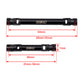 MEUS RACING SCX24 Driveshaft Center Drive Shaft for Axial 1/24 SCX24 Gladiator (45-58MM+69-95MM)