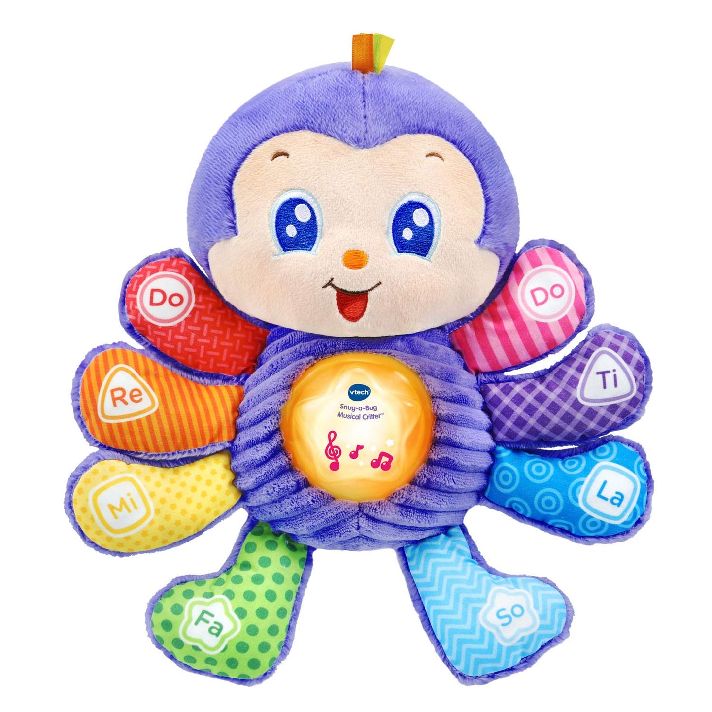 Vtech Snug-A-Bug Musical Critter, Multicolor