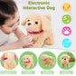 Koonie Toy Dog, Singing, Walking, Barking, Tail Wagging, Plush Interactive Toy for 2-5 Years Kids
