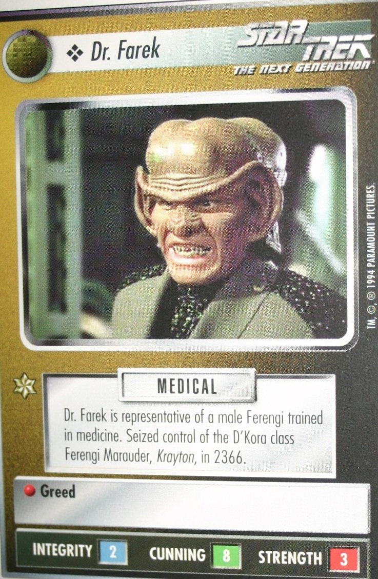 Star Trek: The Next Generation Premiere Starter Deck (60 Cards) (Random)