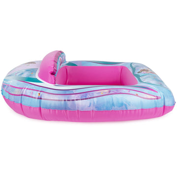 Swimways The Little Mermaid Inflatable Water Boat Vehicle, Inflatable Pool Floats And Kids Pool Toys, Little Mermaid Pool Party
