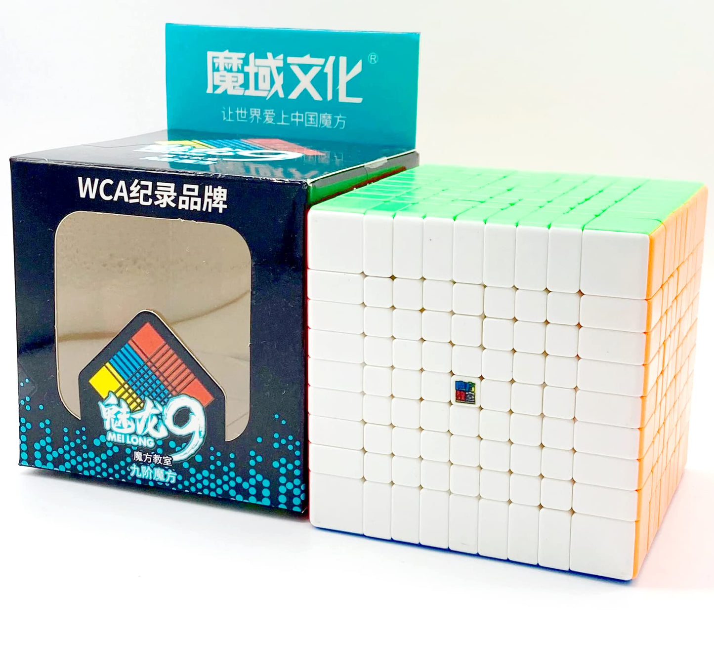 Bokefenuo Moyu Meilong 9X9 Speed Cube 75Mm Toys For Kids Stickerless Mofang Jiaoshi Magic Puzzle Cube