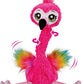 Pets Alive Frankie the Flamingo Pink - 15 Interactive Animal Dancing Plush with 3 Songs, Includes Baby Collectible Flamingo, Par