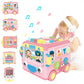 Syozac Toys for 1 Year Old Girls Learning Toy with Music/Math/Activity Game 8 in 1 Interactive Baby Early Educational Toy Montes