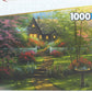 Keepsakes 2 Puzzles 1000 A Country Welcome & Dogwood Cottage