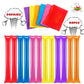 Civaner 48 Pcs Christmas Thunder Stick Team Spirit Boom Stick Cheering Stick Plastic Cheerleading Spirit Stick Clapper Inflatable Noise Maker Sports Supply(Blue, Yellow, Pink, Red, Orange, Purple)