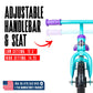Madd Gear Toddler Balance Bike - Lightweight No Pedal First Bike For Ages 18 Months To 4 Years - Adjustable Seat - 10'' Maintena
