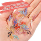 WOZADU 300 PCS Tiny Snakes for Crafts Mini Resin Snakes Dollhouse Miniatures Mini Animals for Fairy Garden Micro Landscaping Decoration