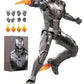 Ovonni Ironman Mk2 Exquisite Painting 7 Inch (1/10 Scale) 20 Joints Movable Collectible Action Figure