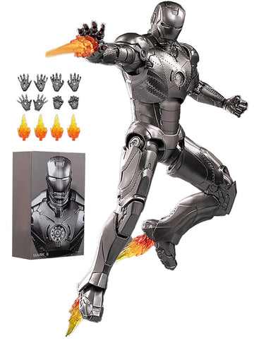 Ovonni Ironman Mk2 Exquisite Painting 7 Inch (1/10 Scale) 20 Joints Movable Collectible Action Figure