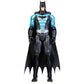 Dc Comics Batman 12-Inch Bat-Tech Batman Action Figure (Black/Blue Suit), Kids Toys For Boys And Girls Ages 3 And Up