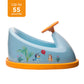 Bluey Bumper Car for Kids, 2 Speed Electric Bumper Car Vehicle, Toddler Bumper Car with Remote Control and 360 Degree Turning, 6