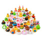 Xy-Wq 50 Pack Rubber Duck For Jeep Ducking - 2' Bulk Floater Duck For Kids - Baby Bath Toy Assortment - Party Favors, Birthdays, Bath Time, And More (50 Varieties)