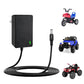 12V Battery Charger for Kids Ride On Toys  Electric Cars  Power Wheels  Motorcycles  ATVs  for Jeep  for Dodge Charger Toy Car Universal adapter for 12V Ride On Vehicles and Small Electric Toys