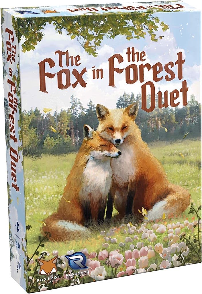 Renegade Game Studios Fox in the Forest Duet Card Game for 2 Players, Cooperative Trick-Taking, Brown, 4.5"x6.5"x1.25", Model RGS