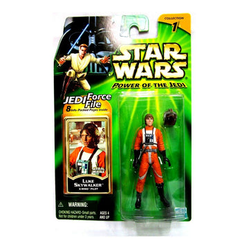 Star Wars Power Of The Jedi With Jedi Force File/Luke Skywalker