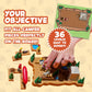 Crazy Campers Logic Puzzle Game – 36 Single-Player Challenges, Kids & Adults, Difficulty Easy To Expert, Travel-Friendly, Brain-Building Fun, Ages 8+