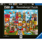 Ravensburger Eames House Of Cards Fantasy 1500 Piece Jigsaw Puzzle For Adults - 12000434 - Handcrafted Tooling, Made In Germany, Every Piece Fits Together Perfectly